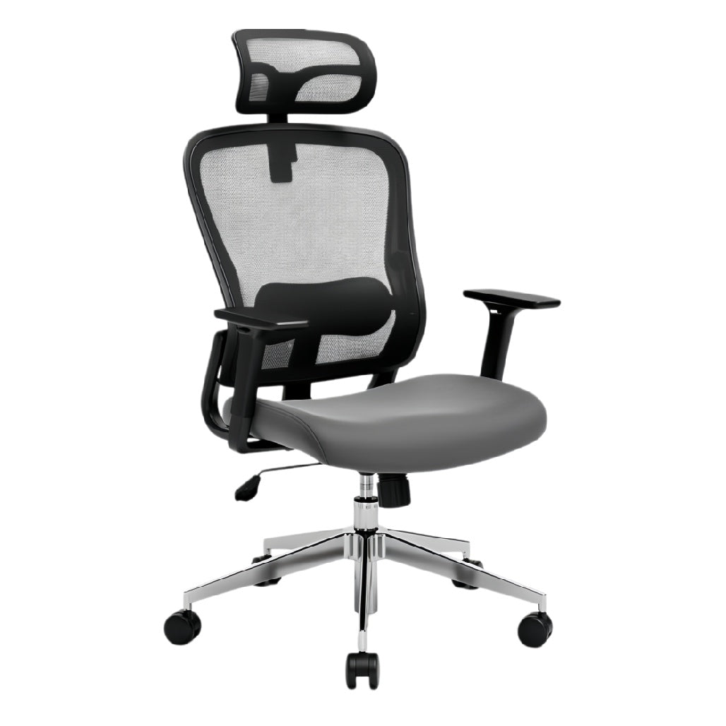 Ergonomische Bureaustoel met Mesh Rugleuning en Verstelbare Armleuningen